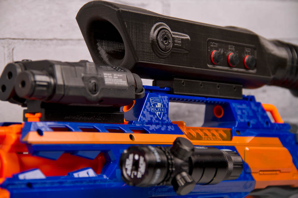 MRS-15A Modular Sniper Rifle – Rapidstrike Kit – 3D Printed Solid
